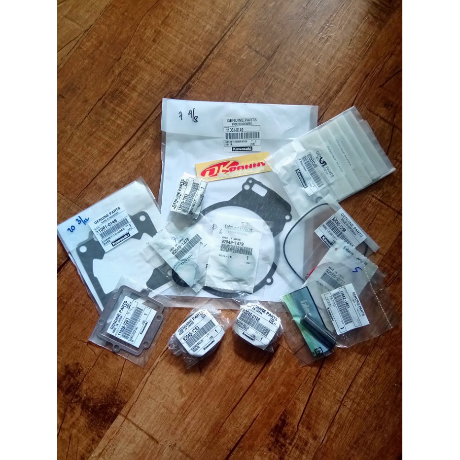 Paking gasket sil oli set ninja r ninja rr original parts