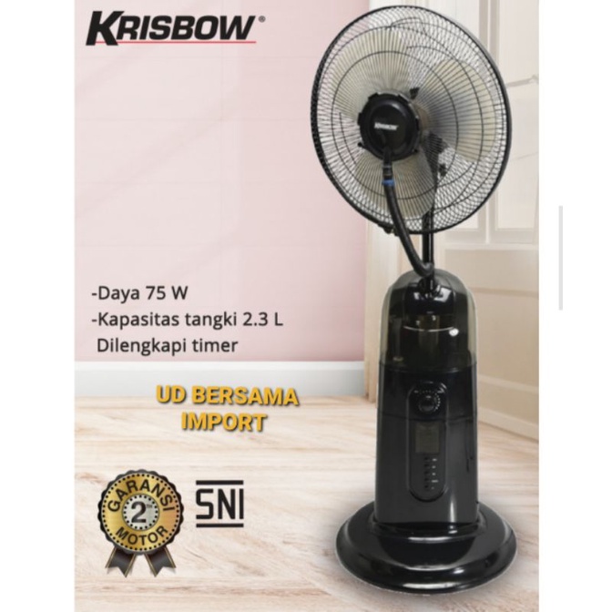 krisbow misty fan spray fan kipas angin kabut embun KRISBOW