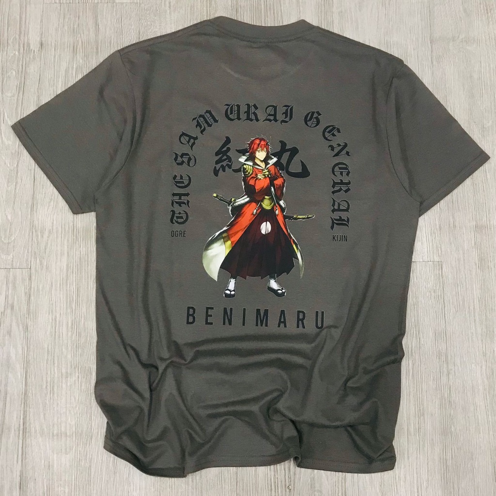 T-shirt Benimaru Kijin Grey Anime Manga Premium Unisex