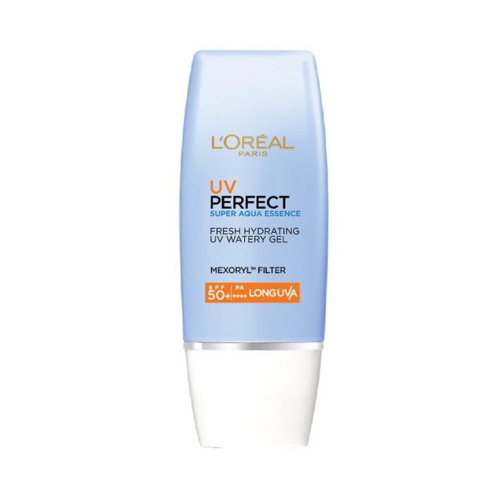 L'Oreal Loreal Paris UV Perfect Super Aqua Essence Sunblock Sun Cream |  Shopee Indonesia