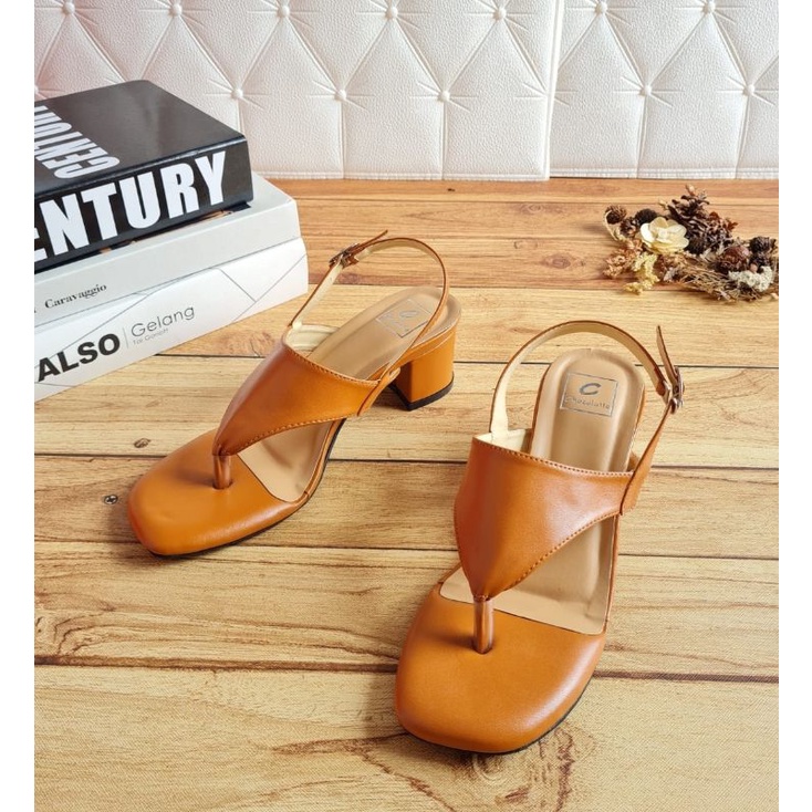 ABBUSHOES Rs 06 sendal hak tahu tali paseori 5cm