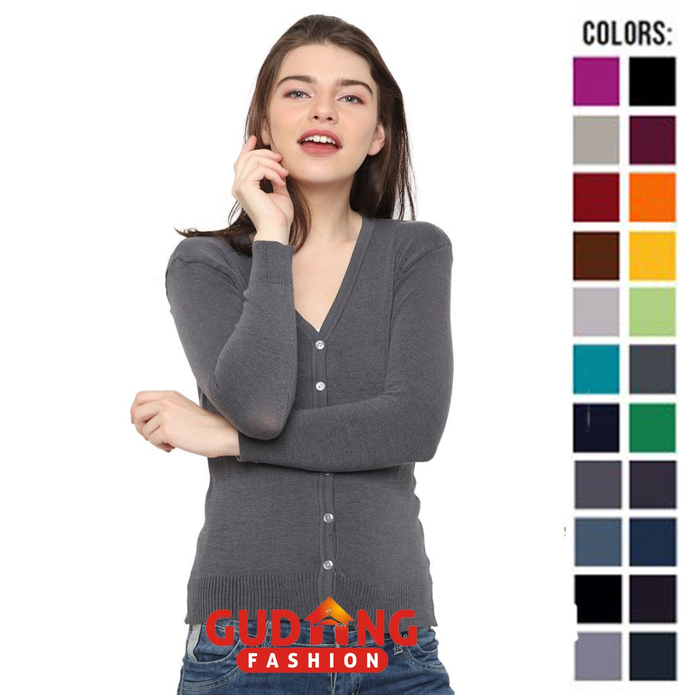 Cardigan Rajut Wanita Terbaru dengan Banyak Warna - CARW (COMB)