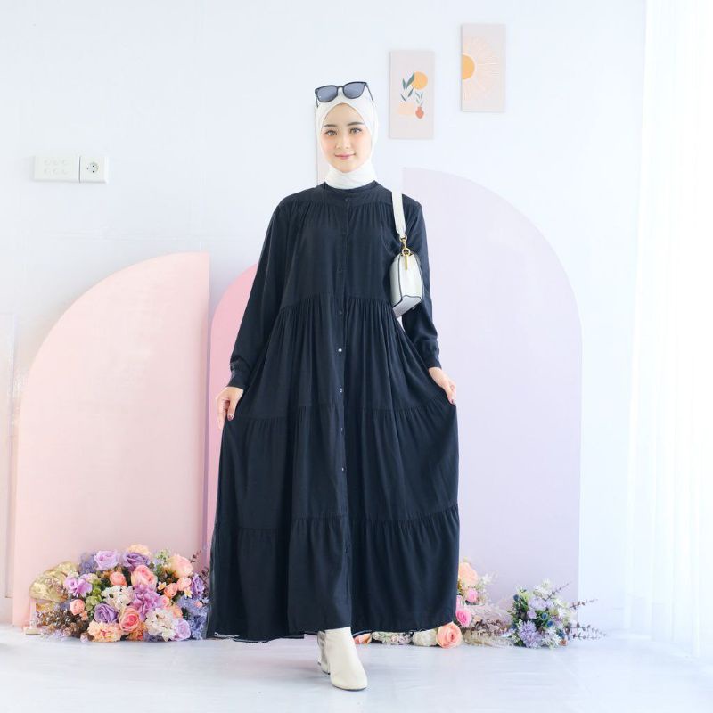 BAJU GAMIS RAYON JUMBO BUSUI