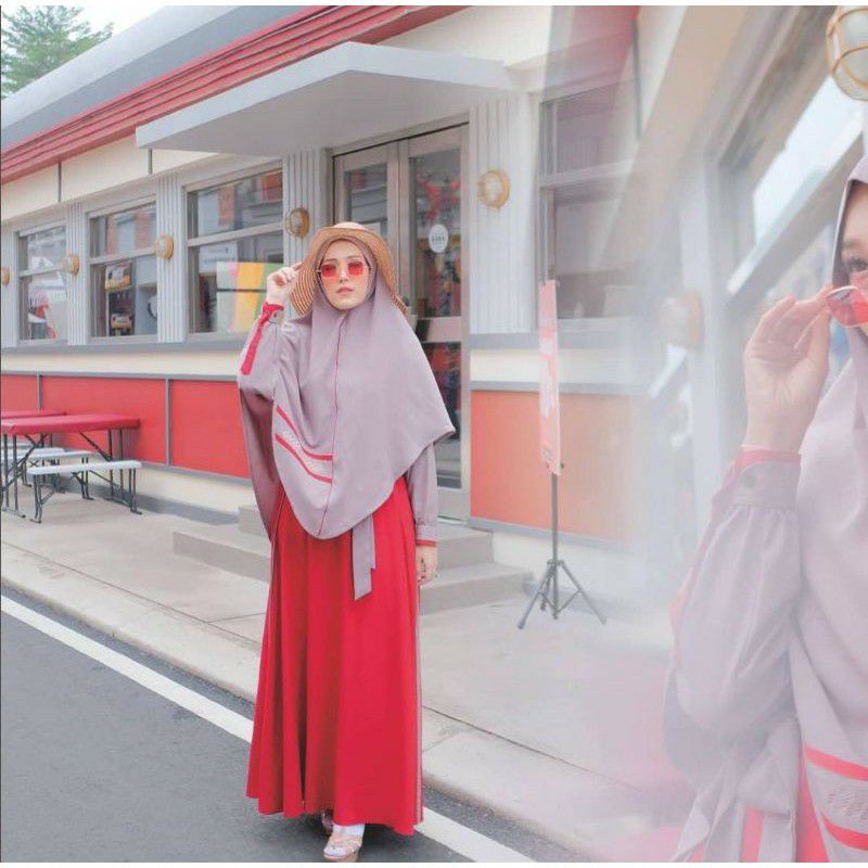 (READY)GAMIS PENA SYAR'I BY INAYA/GAMIS LEBARAN 2021/GAMIS KEKINIAN/GAMIS POLOS BRANDED/INAYA SYAR'I