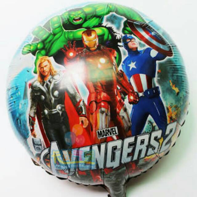 BALON FOIL BULAT  AVENGERS