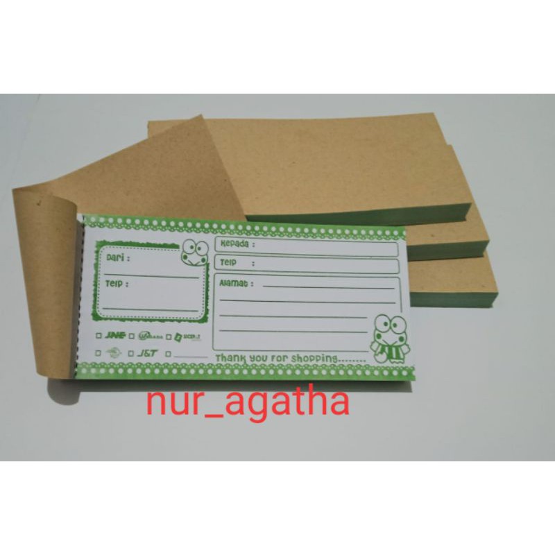 

Label pengiriman isi 100/label olshop