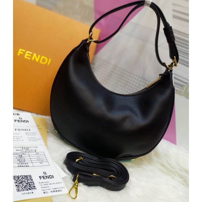 Fendigraphy Small Leather Bag Kode 3487