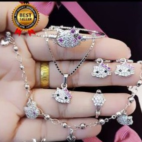 Xuping set anak lapis emas 24K 123pp