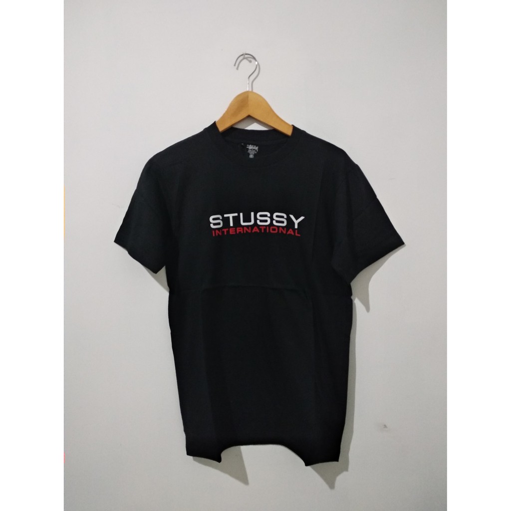 Stussy International Black Tees