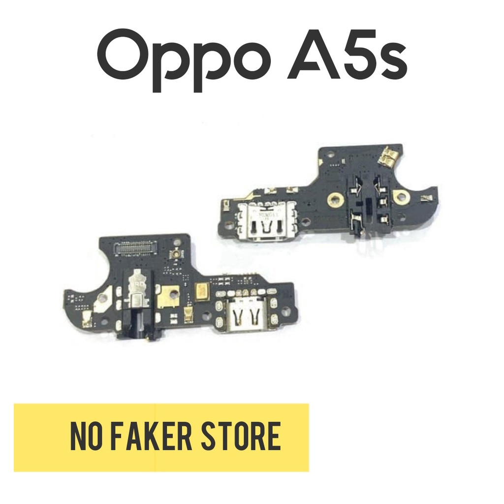 Flexible Konektor Charger Oppo A5s | Papan Cas Oppo A5s
