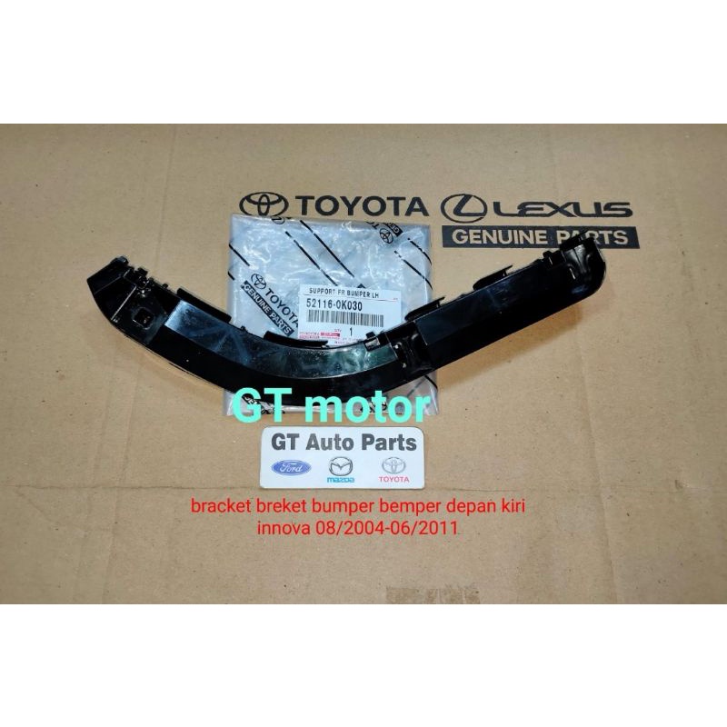Support Front Bumper Side Left Support Bracket Braket Breket Bumper Depan Kiri Innova 2004-2011