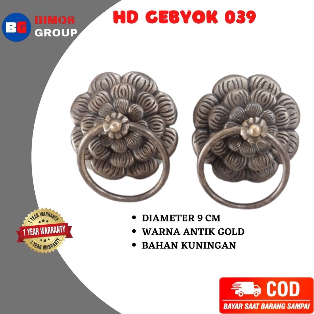 HANDLE PINTU GEBYOK GBY 039 HANDLE GEBYOK MINIMALIS TARIKAN PINTU KUNINGAN GAGANG PINTU RUMAH