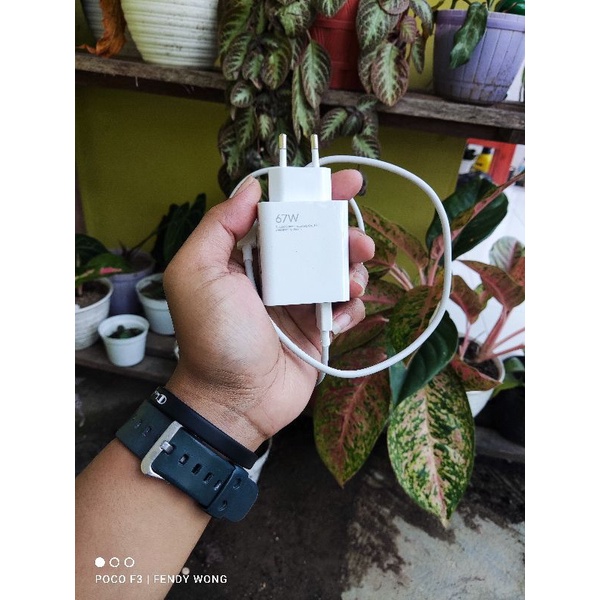 Charger ORI 67 Watt Copotan poco X3 GT Support mi 11t,mi 11 ultra