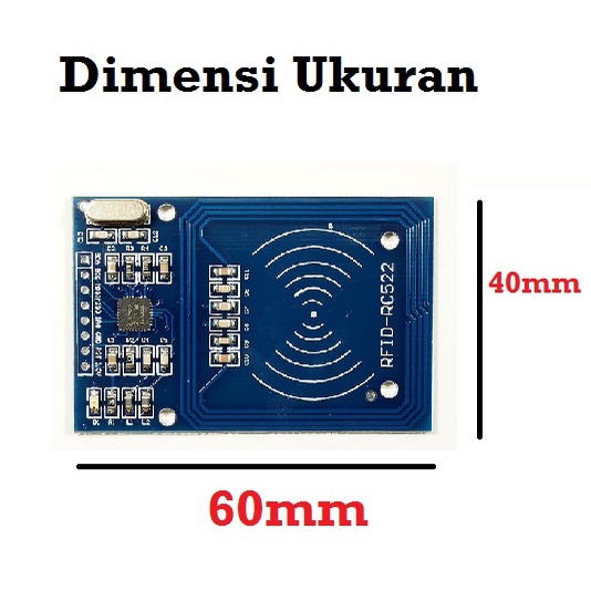 [HAEBOT] RFID Module Module RFID MF RC522 Read Write Security Keamanan Kartu Arduinoo