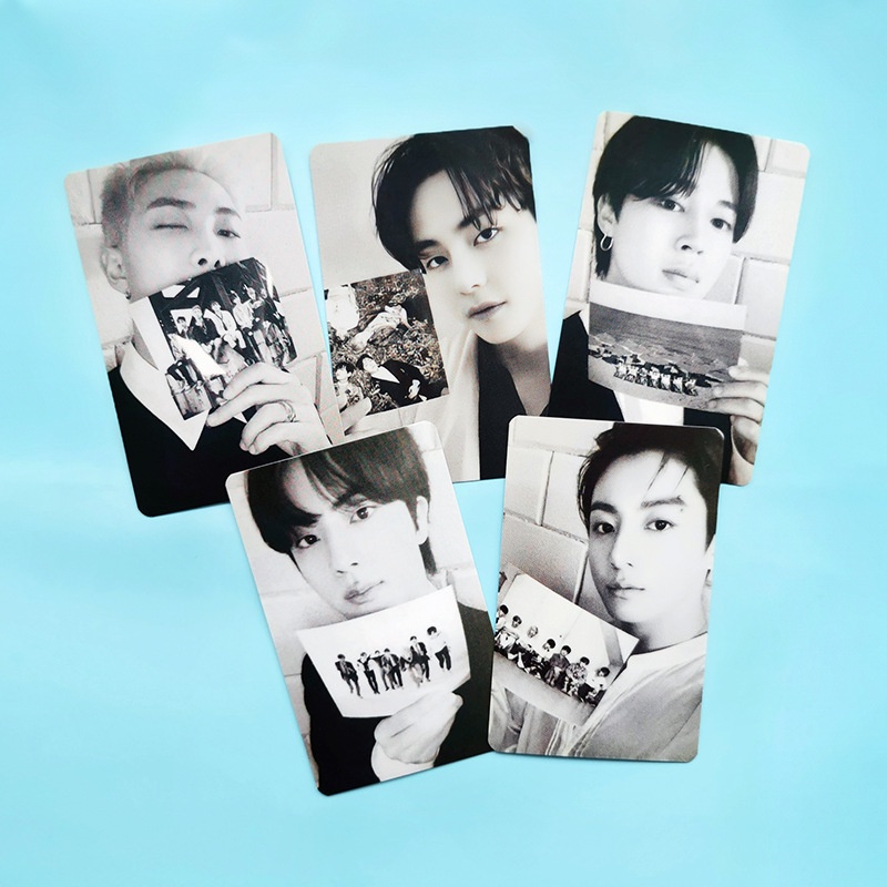 Set Kartu Pos Desain BTS Ukuran Kecil