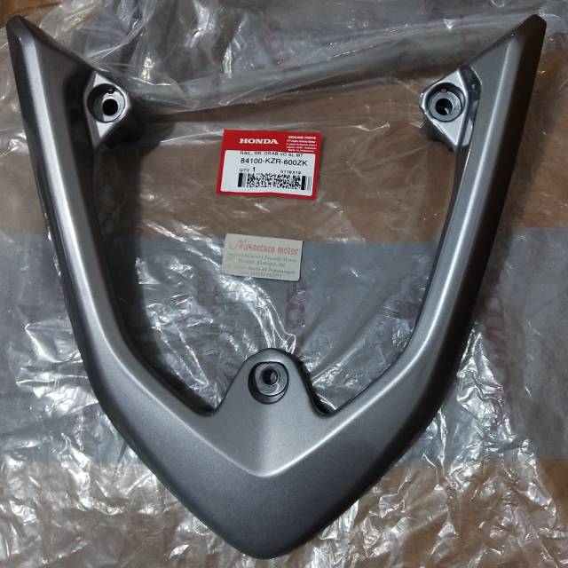 84100-KZR-600ZK Begel Behel Vario 125 - Rail RR Grab Vario 125 Silver Metalic Asli AHM