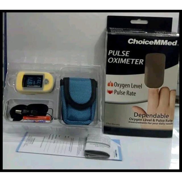 Oximeter ChoiceMMed MD300C20/Pulse Oxymetri/Saturasi Oksigen