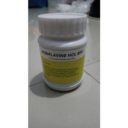 Acriflavine HCL BPC  serbuk bubuk obat ikan air tawar/asin