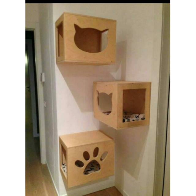  Kandang  kucing  Rumah kucing  kayu  Shopee  Indonesia