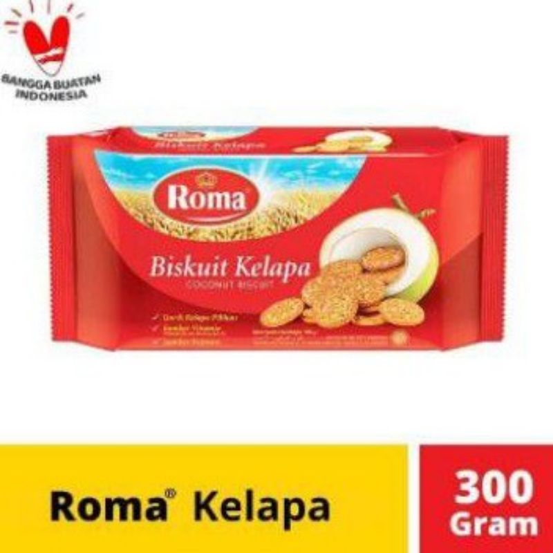 Roma biskuit kelapa 300 gram