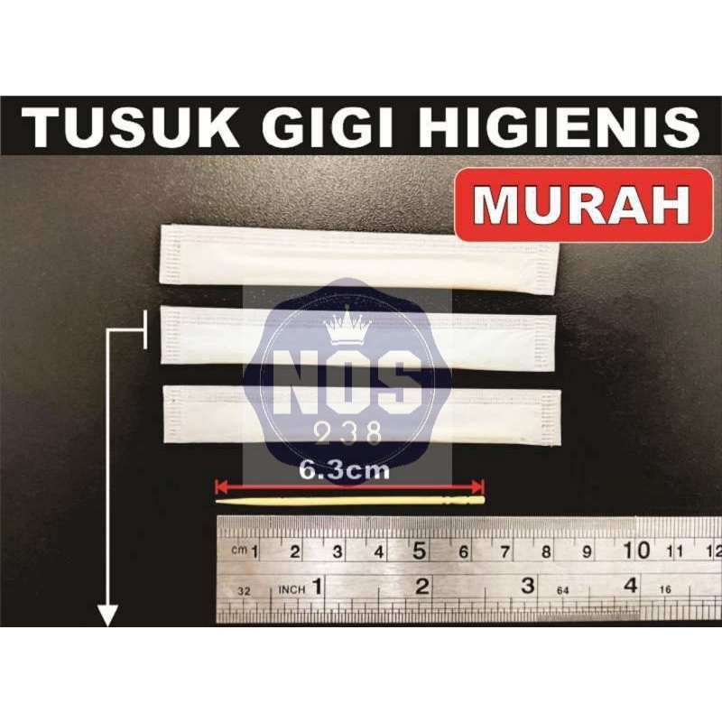 Tusuk Gigi Bambu Steril Higenis