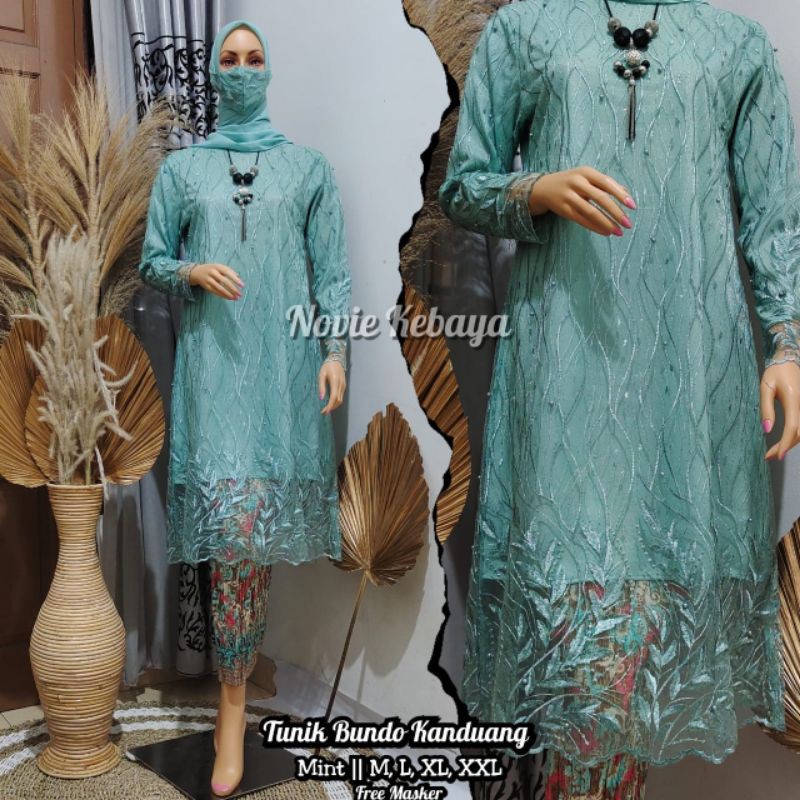 Kebaya Modern / Kebaya Tunik / Kebaya Wisuda / Free Masker / Kebaya / Kebaya Kondangan / Kebaya Pesta