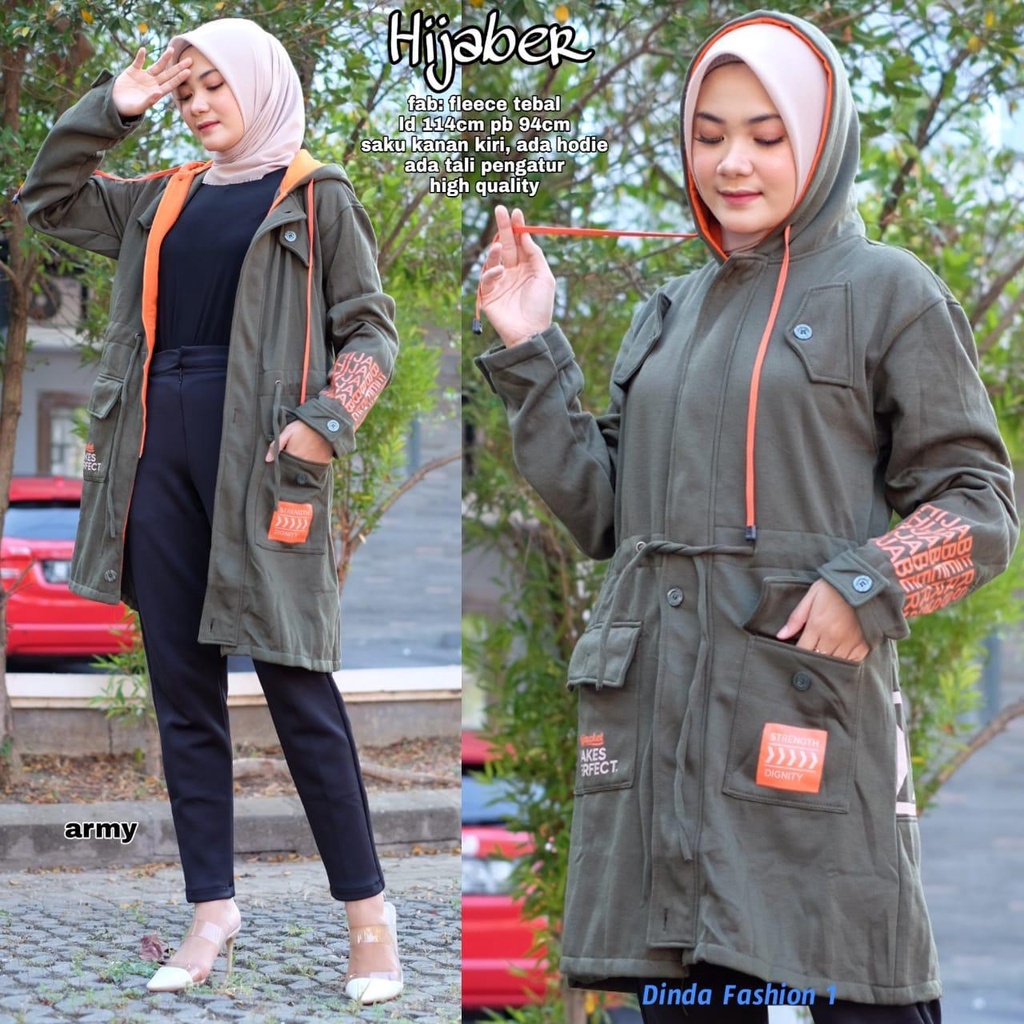 jaket hijaber