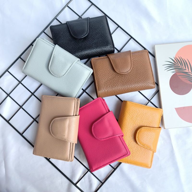 DOMPET PAPIRUT WANITA KULIT SAPI ASLI