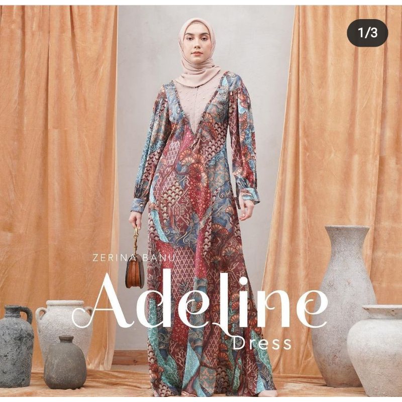 Adeline Dress Heaven lights Zerina Banu HLZB Size M (Ready Siap kirim yah, bukan PO)
