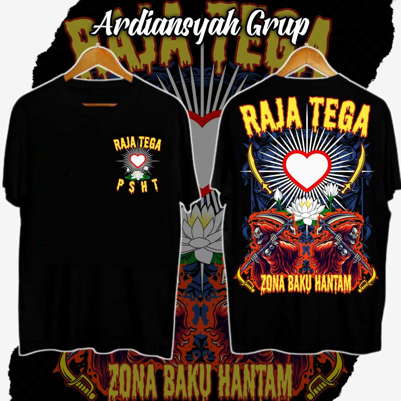 Kaos distro PSHT ZONA RAJA TEGA