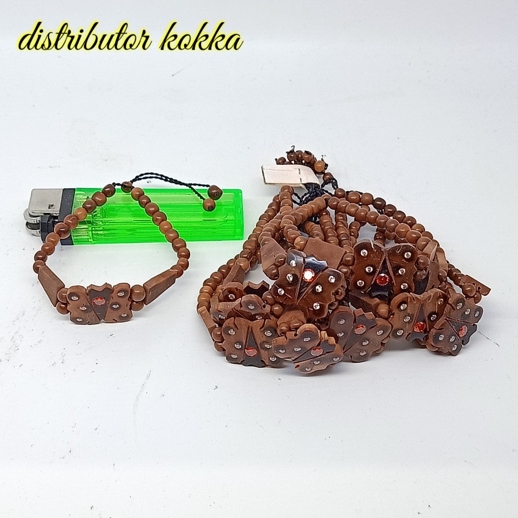 ( SUPER MURAH ) Gelang Kokka kaukah mata kupu