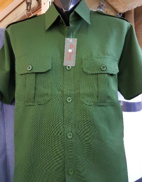 Baju Seragam PEMDA Coklat Khaki Pria Setelan Pemda PNS Pemda, Kemeja dan Celana