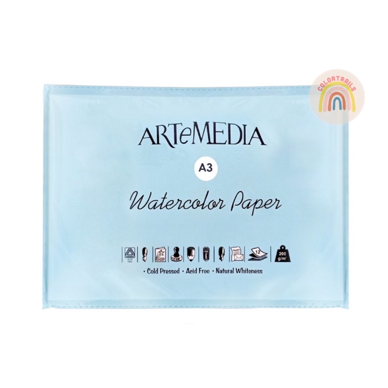 

Artemedia Watercolor Paper A3 Kertas Cat Air