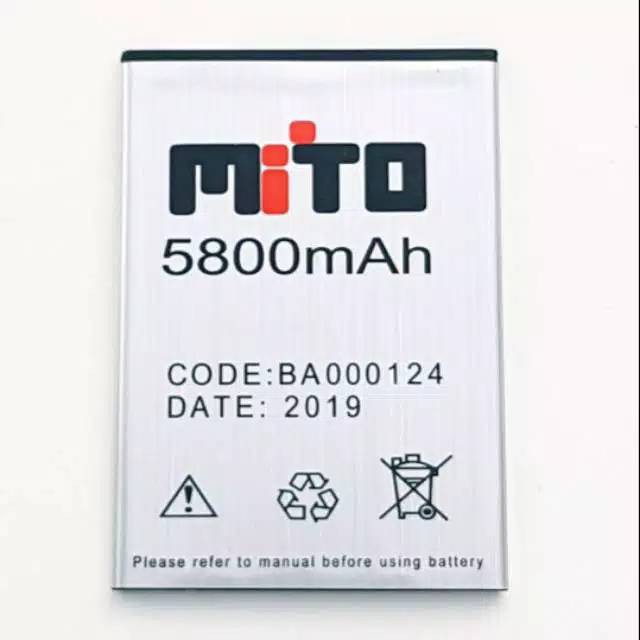 Battery Batre Baterai Mito A230 BA000124