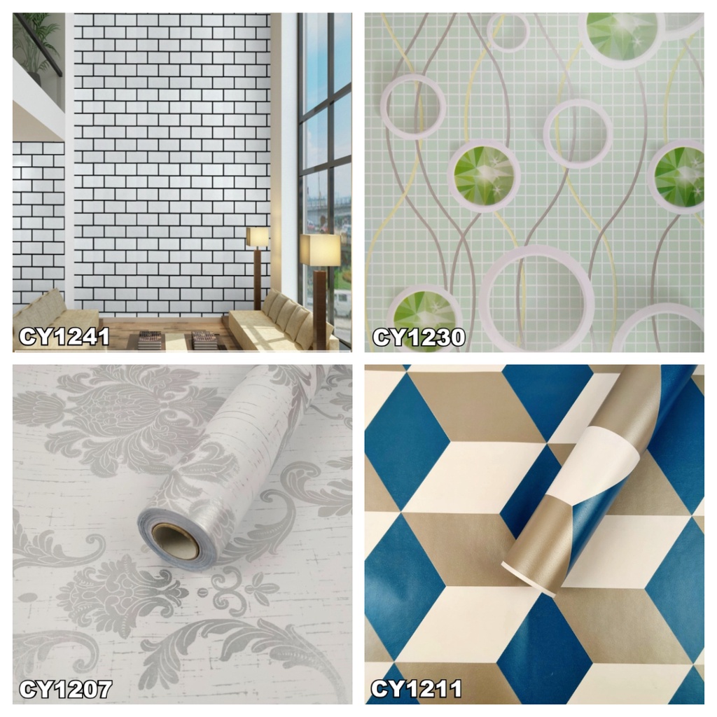 Wallpaper Stiker Terbaru Wallsticker Premium Quality Uk 45cm x 8m WD