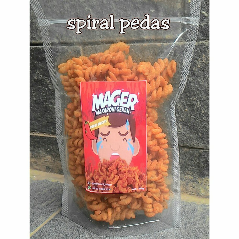 

Ready Stok Makaroni spiral pedes [SALE]off40%