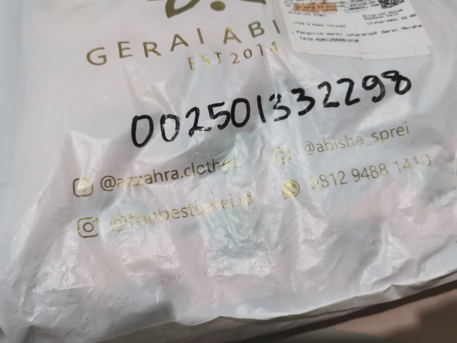 Sprei Anti Ompol  Seprei  Sepre Waterproof Polos  Seprei Anti Air - Gerai Abisha