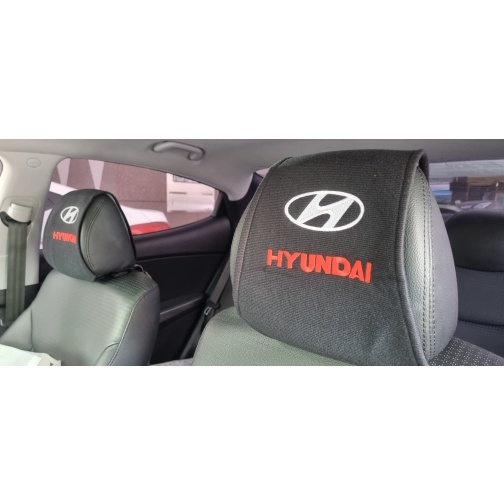 1 / 2PCS Bantal Leher Bahan Kulit PU Dapat Disesuaikan Untuk Hyundai Sonata Elantra Tucson Creta Santa I30 Ix35 Ix40 IX20 Ix25