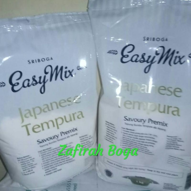 

Tepung Easy Mix Sriboga Japanese Tempura 1kg