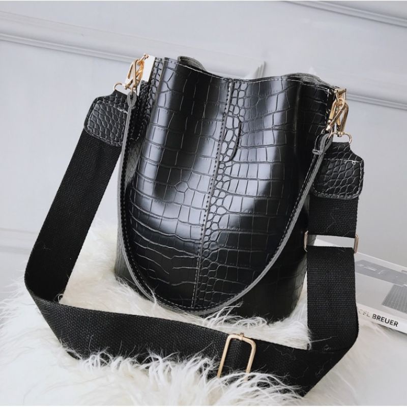 IMPORT CHINA TEBAL HALUS  G1967 TAS BUCKET WANITA IMPORT TAS SELEMPANG Tas bucket