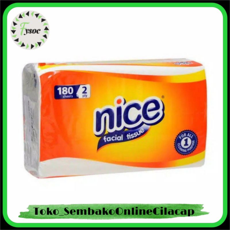 TISSUE FACIAL PASEO 500 SHEETS | TISU NICE 180 SHEET 2 PLY | GREEN SOFT 200 S'