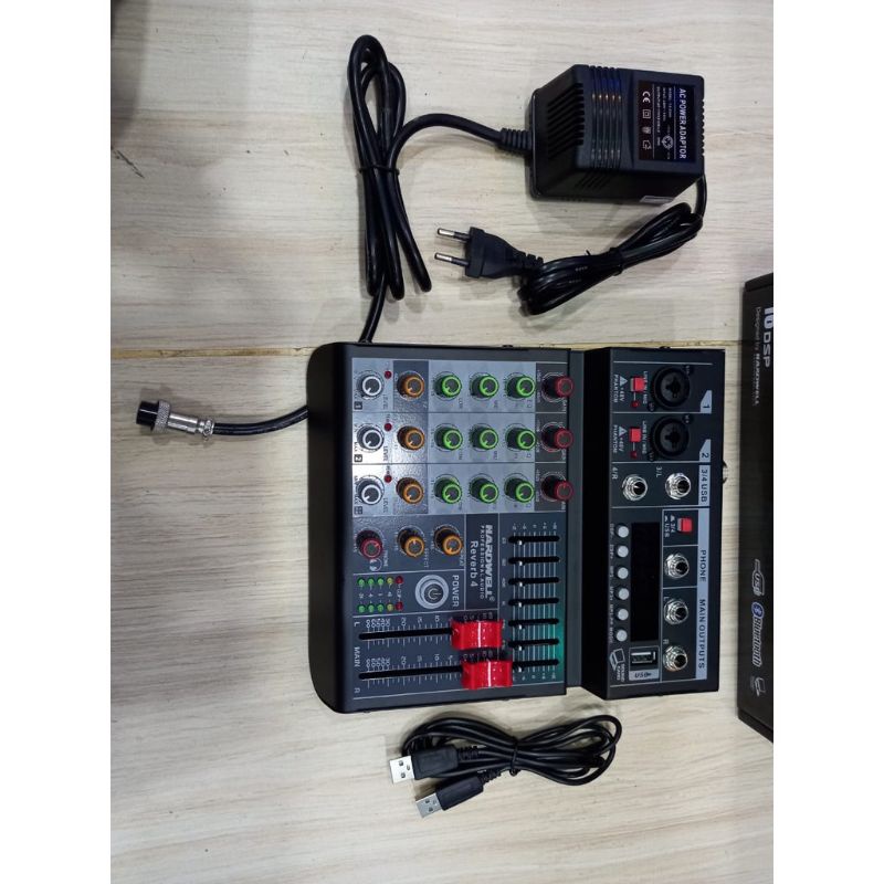 mixer hardwell Reverb 4. PC soundcard mixer audio 4ch