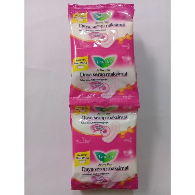 LAURIER PEMBALUT WANITA WINGS / NON WINGS SACHET ISI 10PCS