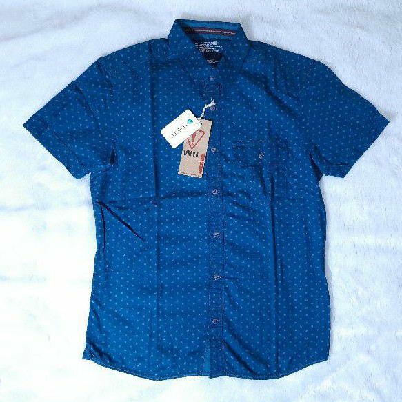 Watchout Kemeja Pria Lengan Pendek