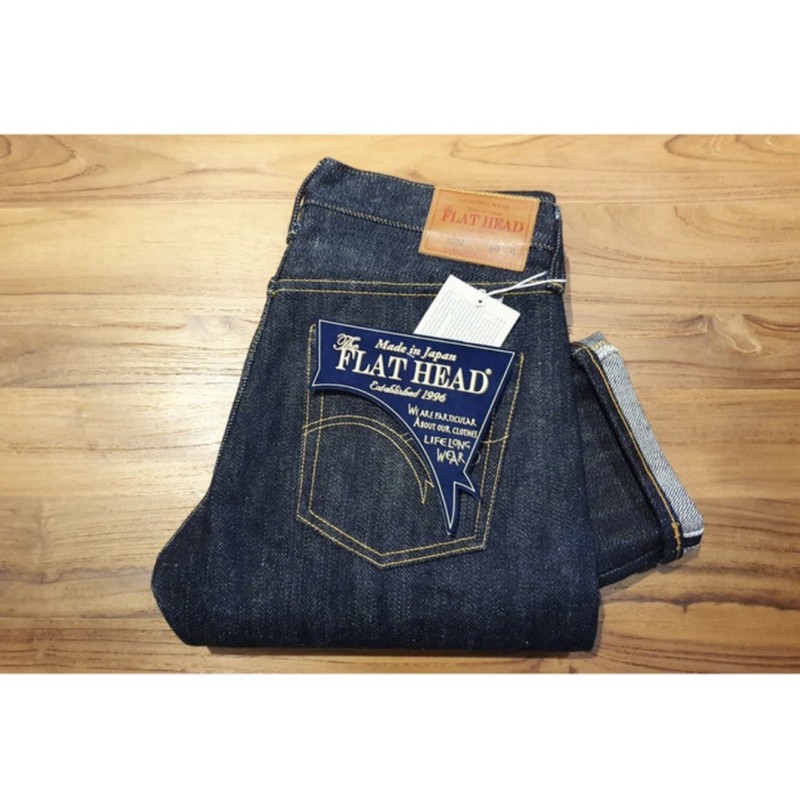 The Flat Head 3202 - 20oz Heavyweight Slim Selvage Denim