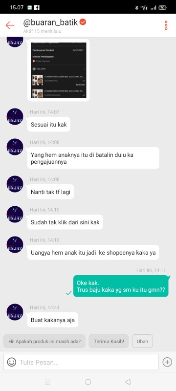 Atasan Batik Super Big Size Xxxxl Tunik Kantoran Terbaru Jumbo Ld 140