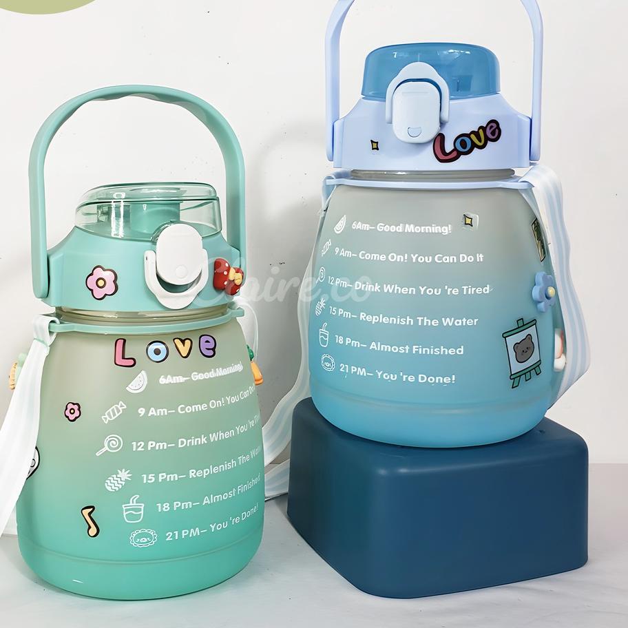 ✔ BOTOL MINUM 1,3 LITER / BOTOL MINUM VIRAL TERMURAH / BOTOL MINUM KOREA KEKINIAN