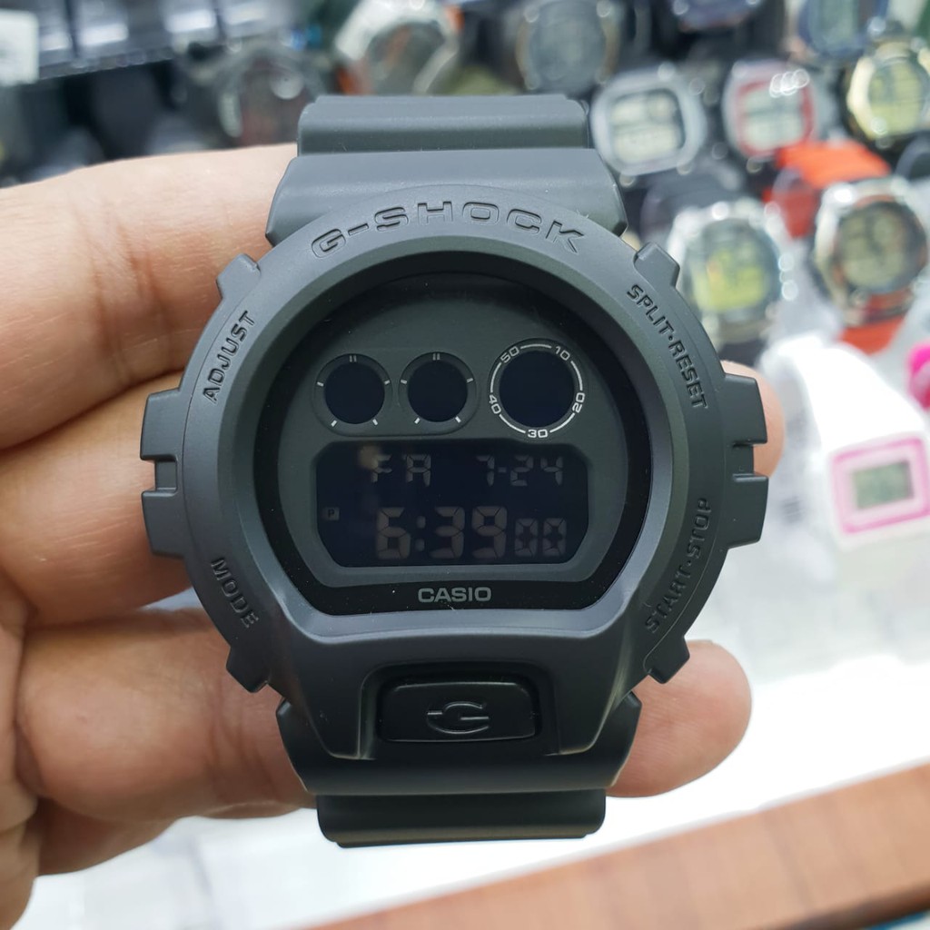 Jam Tangan Pria Casio G-Shock 100% Original DW-6900BB-1 Tali Karet Hitam
