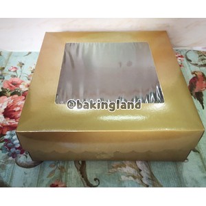 dus kue gold 25 x 25cm