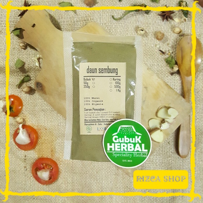 

DAUN SEMBUNG BUBUK 500 Gram - Blumea Balsamifera - MURNI - JSR RIZ